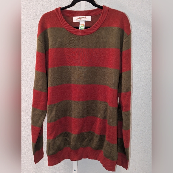 Freddy Krueger A Nightmare on Elm Street Sweater Men’s XX-large - Picture 1 of 10